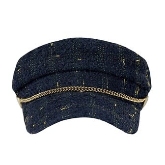 Mardi Mercredi Actif [마르디메르크디악티프]TWEED HUNTING CAP_NAVY GOLD/ AFK33VCA003NVGD