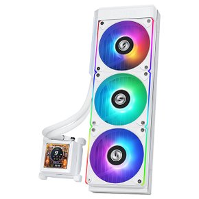 리안리 Hydroshift LCD 360RGB CPU수랭쿨러 화이트