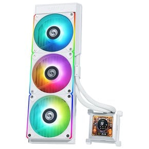 리안리 Hydroshift LCD 360RGB CPU수랭쿨러 화이트