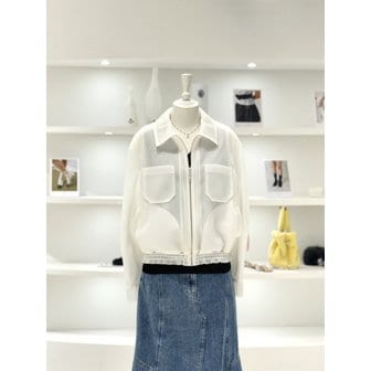 듀엘 [여주점] 여성 메쉬 블루종 점퍼 (D252MSJ040)