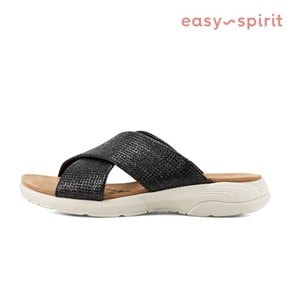 [easy~spirit]이지스피릿 여성 New 22 S/S 컴포트 데일리 슬리퍼 뮬 테이티 W9DTAIT2M11ES 블랙