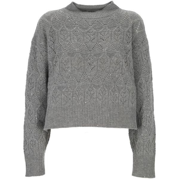 확대된 대표 로레나안토니아찌 스웨터 A26130DM55A2989 0940 Medium grey