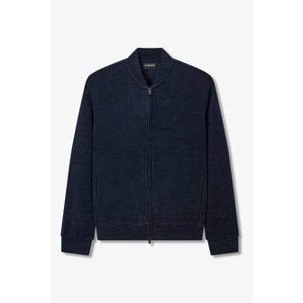 EMPORIO ARMANI 남성 코듀로이 라운지 집업 자켓 0815338006000