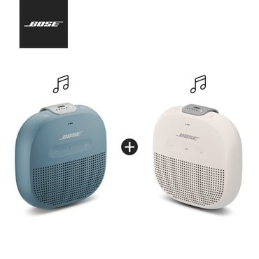 BOSE [1+1] 보스 정품 SoundLink Micro 블루투스 스피커 스테레오 패키지