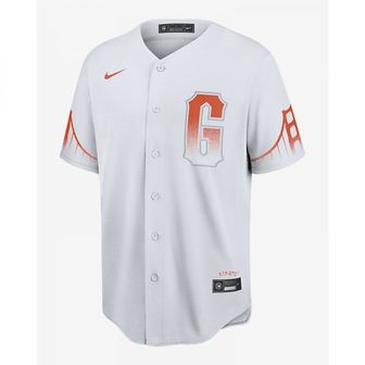 나이키 MLB 샌프란시스코 자이언츠 시티 커넥트 맨즈 레플 베이스볼 야구 저지 T770GICCGIA KMH