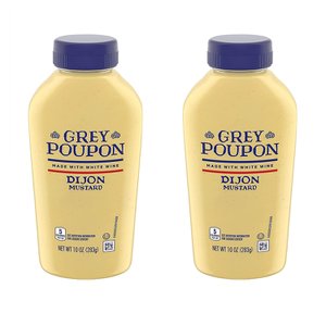 [해외직구]그레이 푸폰 디종 머스타드 283g 2팩 Grey Poupon Dijon Mustard 10oz