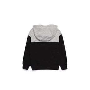 내셔널지오그래픽 키즈 N203KHD920 절개 배색 로고 변형 HOODY CARBONBLACK