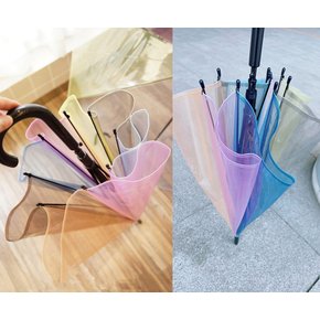 더블준 경량우산 레인보우 우산 이쁜 파스텔 감성