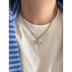 Ribbon Pendant Necklace_NC296