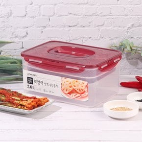 락앤락 김치통의정석 발효숙성용기 원핸들 김치통 장아찌통 3.6L