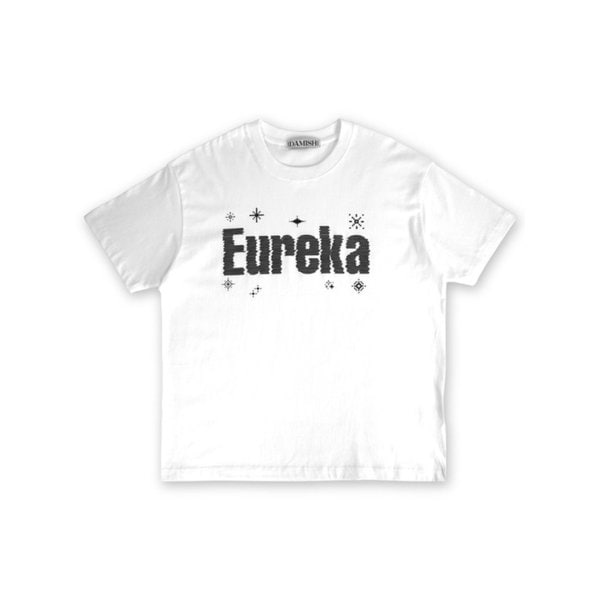 Eureka Pixel Graphic T-Shirts_White