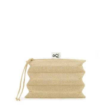 조셉앤스테이시 Lucky Pleats Pouch S Starry Gold(0JSN5PC40302F)