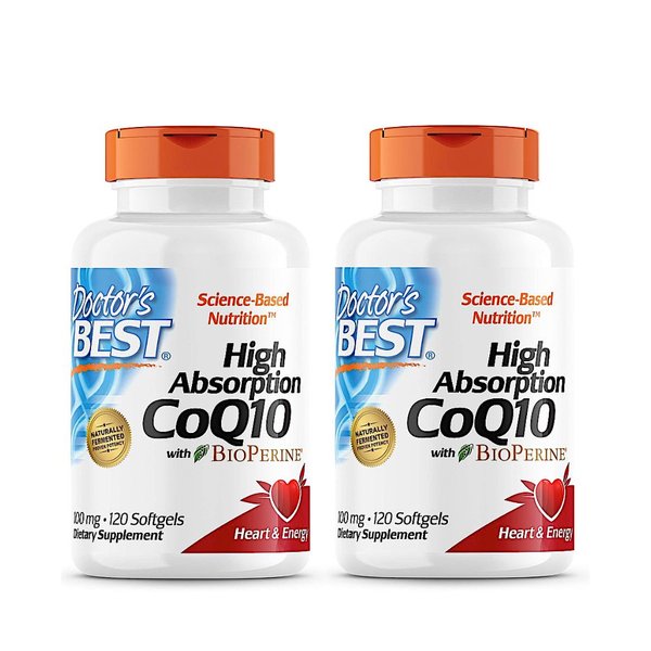 닥터스베스트 고흡수 코큐텐 바이오페린 100mg 120 x2