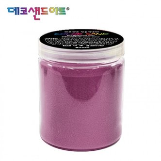  문구 실용적인 완구 애완 용품 데코샌드아트 전용 색모래 250g(10.자주)/BK