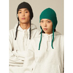 TTTFAACU57_OG LABEL EARFLAP BEANIE