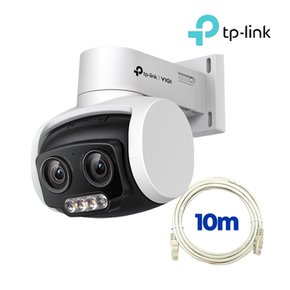 VIGI C540V+랜선 10M 4MP 야간 풀컬러 PTZ IP카메라 세트