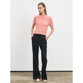 FRONT SLIT WOOL TAILORED PANTS [3COLORS]