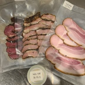 [TOPS] 제주 흑돼지 볼살 수제 햄 샤퀴테리 100g