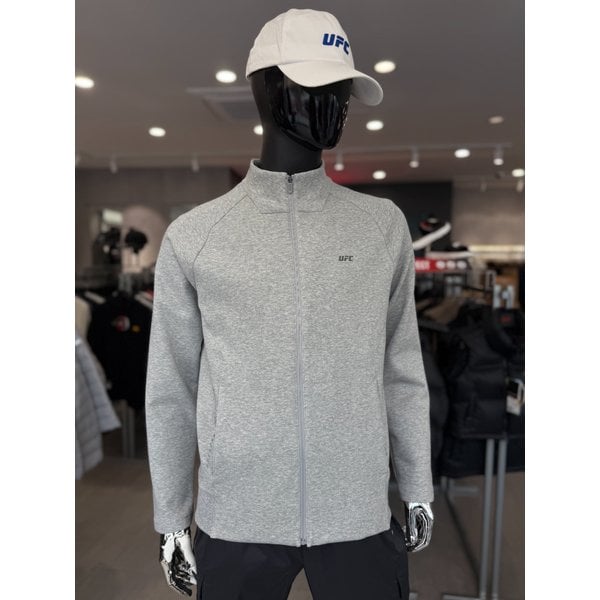 [여주점] UFC 볼트 슬림핏 트레이닝 자켓 멜란지그레이 U4TTV3102MG