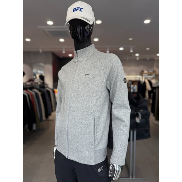 [여주점] UFC 볼트 슬림핏 트레이닝 자켓 멜란지그레이 U4TTV3102MG