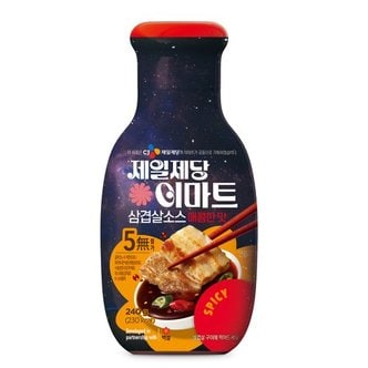 CJ제일제당 백설 삼겹살소스 매콤한 맛 240G