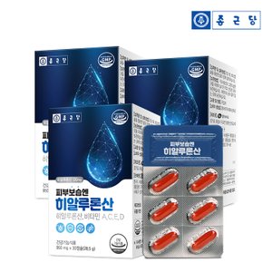종근당 피부보습 엔 히알루론산 950mg X 30캡슐 - 3박스 (3개월분)