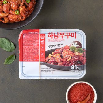 하남쭈꾸미 맛있게 매운맛! 하남쭈꾸미 500g 보통매운맛