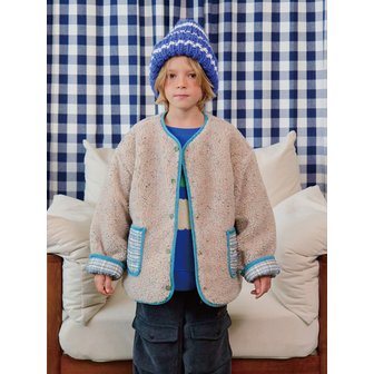 아우어트리 리버시블퀼팅점퍼(베이지)