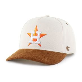 x `47 휴스턴 애스트로스 Undyed 릴렉스드 히치 어드저스터블 햇 모자 - Natural/Suede 1