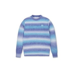 WAAC(왁골프)Men Gradient Crewneck Sweater_WMWAW24803BUX