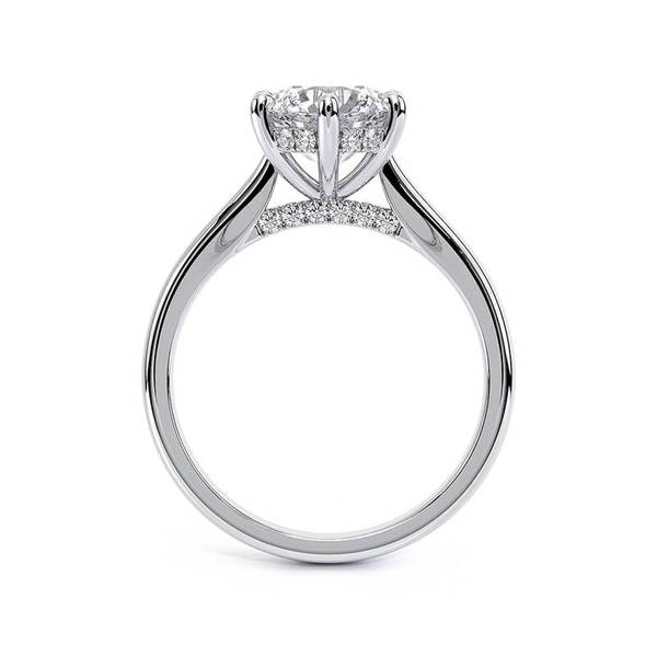 [LAB GROWN DIAMOND][Round cut IGI 1.03CT E VS2] 6P Diamond Bridge Cathedral