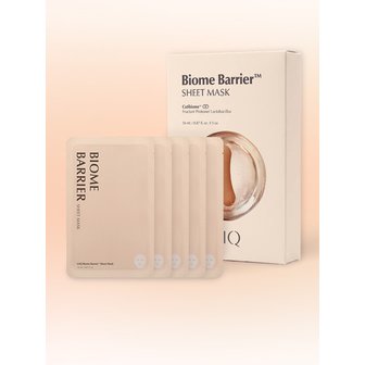 유이크 바이옴 베리어 시트 마스크 5매입