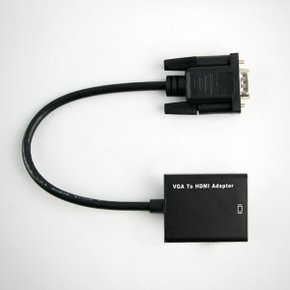 VGA to HDMI 컨버터 / 영상 오디오 변환케이블