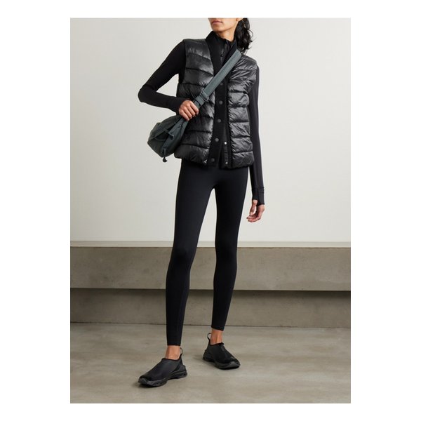 발리 콜윈 콤보 리브 니트 트리밍 퀼티드 베스트 1647597343775785