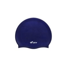 뷰 실리콘 솔리드 수모 다크 블루 수영 모자 V61-SWIMMING-CAP-DBL
