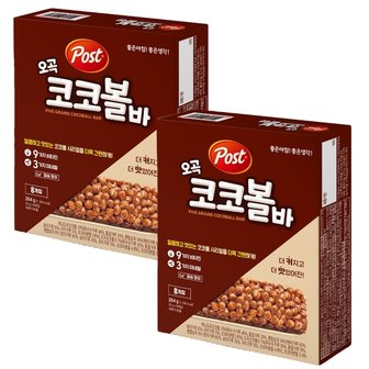  동서 포스트 오곡코코볼바 264g x 2개 / 시리얼바 씨리얼바