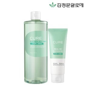 큐어 젤리 토너 500ml+리알로에 수딩젤 150ml_P339993665