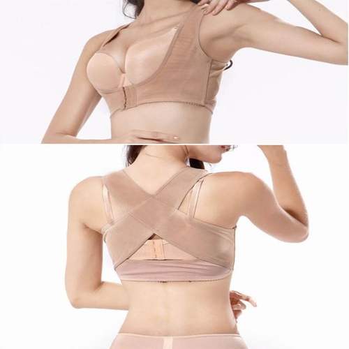 여성 등 보정 밴드 볼륨업 엑스밴드 3단후크 어깨끈