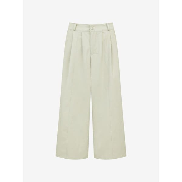 와이드 핀턱 밴딩 팬츠 (TMPAB2204)