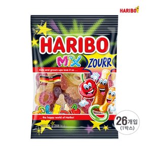 하리보 믹스 사우어 젤리 80g x 26개입 (1BOX)