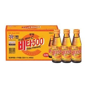 광동 마시는 비타민C 비타500 100ml10입 갑10개입