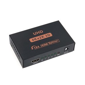 1x4 HDMI 분배기 스플리터 / 4K 고해상도