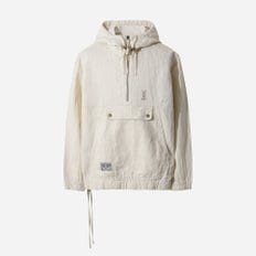 DOD [디오디 공식] 데님 린넨 후드 아노락(IVORY)
