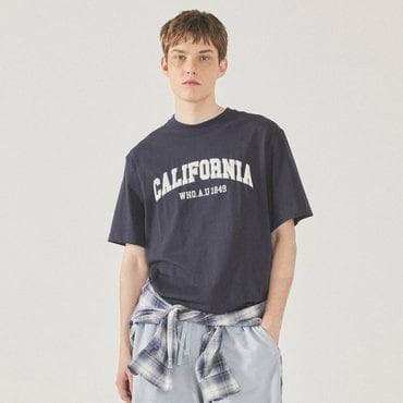 후아유 California Logo T-shirt WHRPF2402U