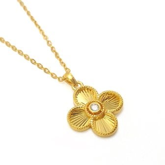 골드리카(Gold Rica) [골드리카]순금 플로리아 목걸이 3.75g+18K잠금(99.9)