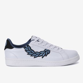 (B721 Leather/Branded) FRED PERRY 남성 로렐 포인트 레더 스니커즈 SFPM2438312-U63