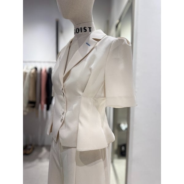 [여주점] 슬림핏 라인 반팔 자켓 ES2JJ400