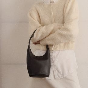Mini Around hobo bag Umber