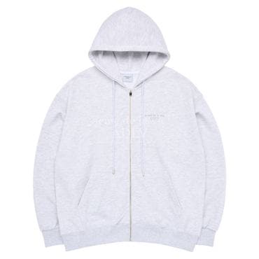 아크메드라비 BASIC LOGO SEASON2 HOODIE ZIP UP MELANGE-베이직시즌2집업