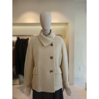 CC콜렉트 [여주점] 씨씨콜렉트 카울넥수리알파카숏코트 E254msg158